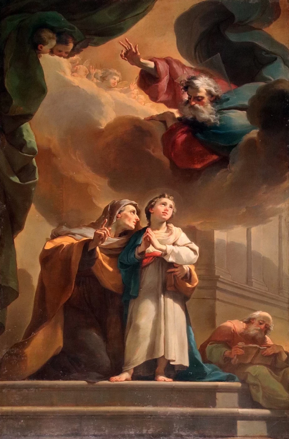 La Vergine con i Ss. Anna e Gioacchino